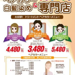 2025年 新価格メニュー告知用ポスター　